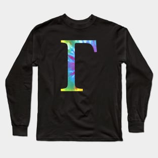 Tie Dye Gamma Long Sleeve T-Shirt